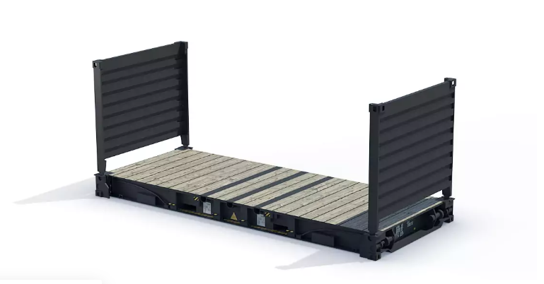 Conteneur 20 pieds Flat Rack